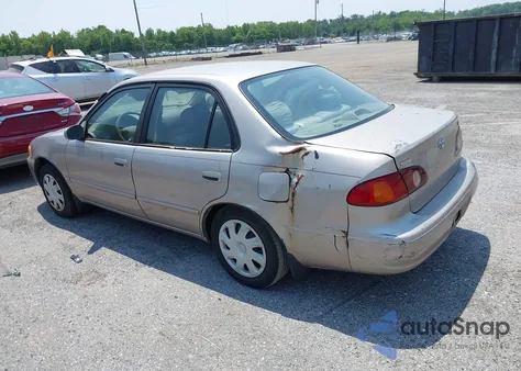 2002 Toyota Corolla Le z USA, uszkodzony, nr VIN 2T1BR12EX2C577933